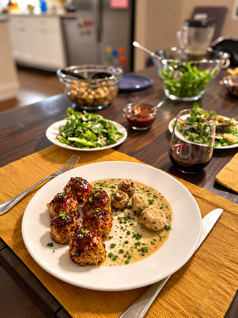 0526-meatloaf-mushrooms-gravy-salad-dinner-01-1152x1536