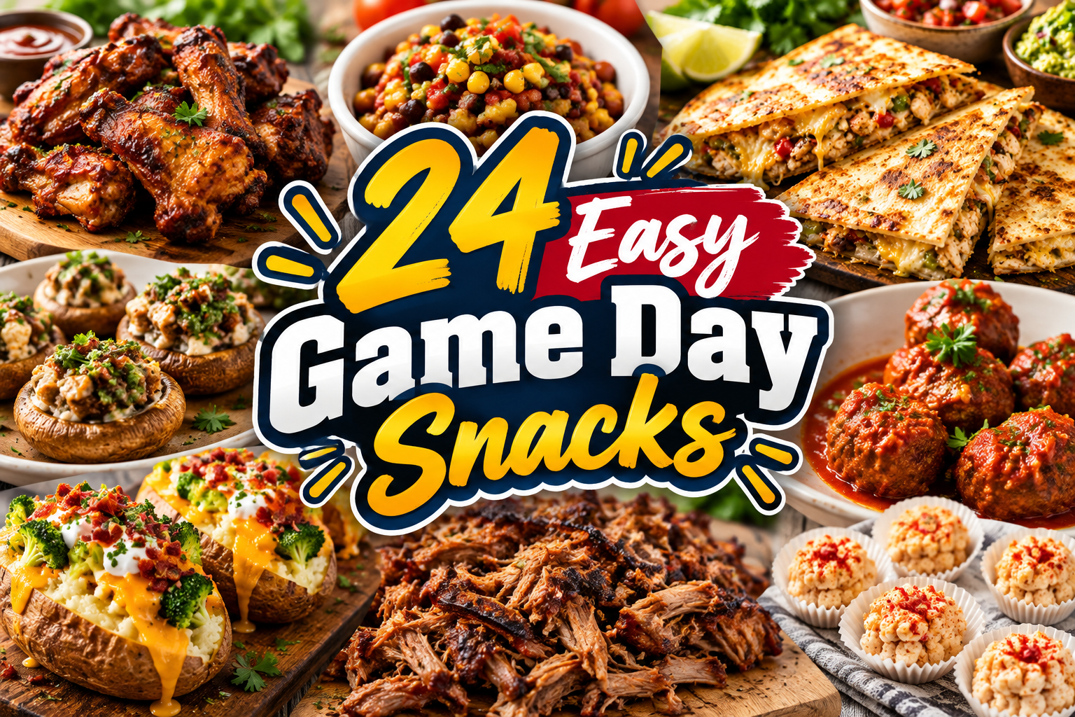 24 Easy Game Day Snacks