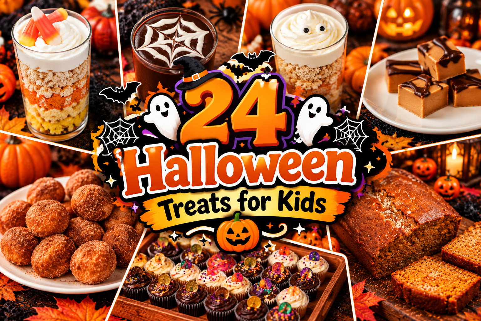 24 Halloween Treats for Kids