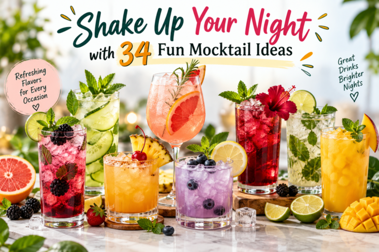 Fun Mocktail Ideas